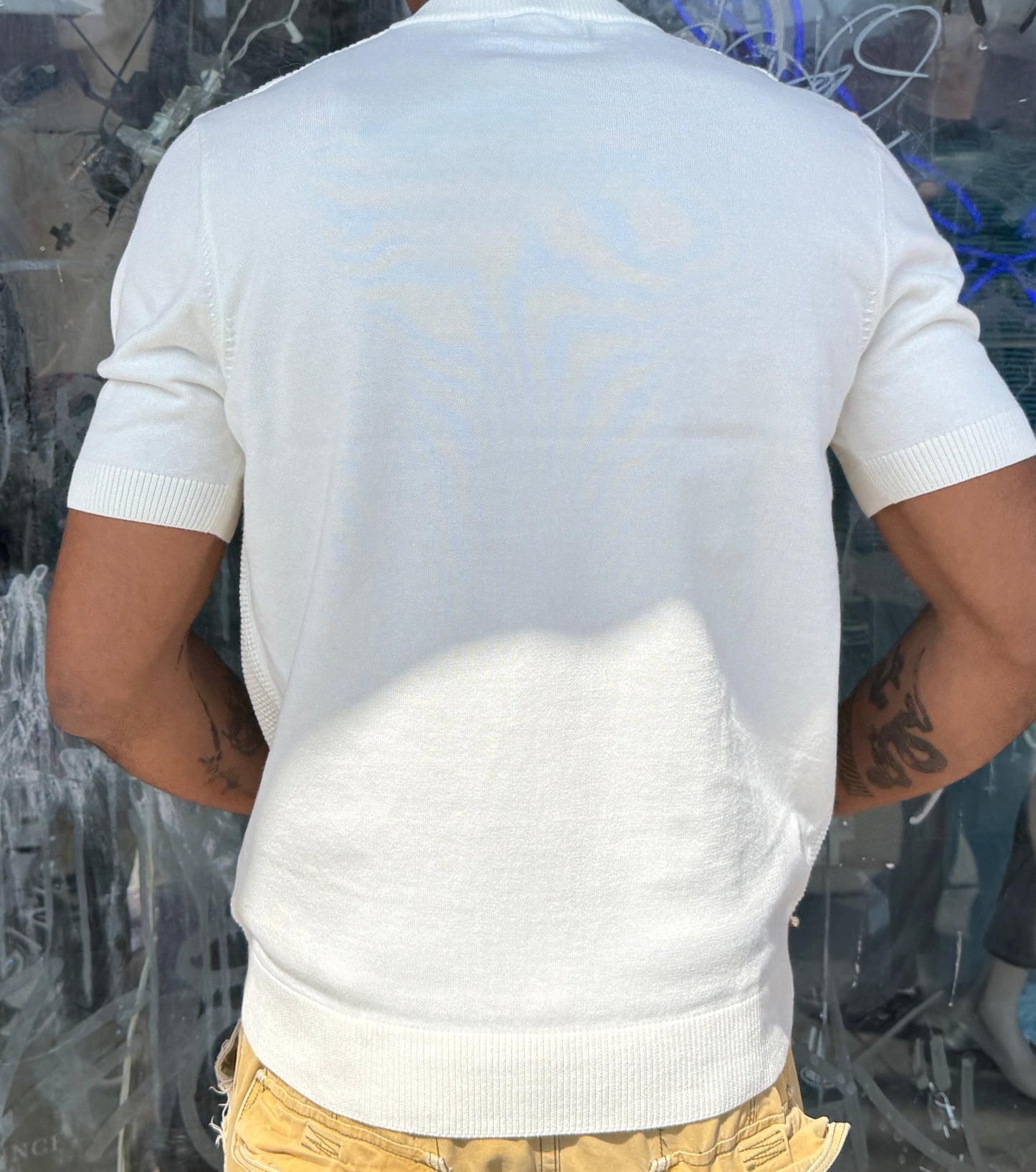 Fred Perry Waffle Stitch Henley Shirt