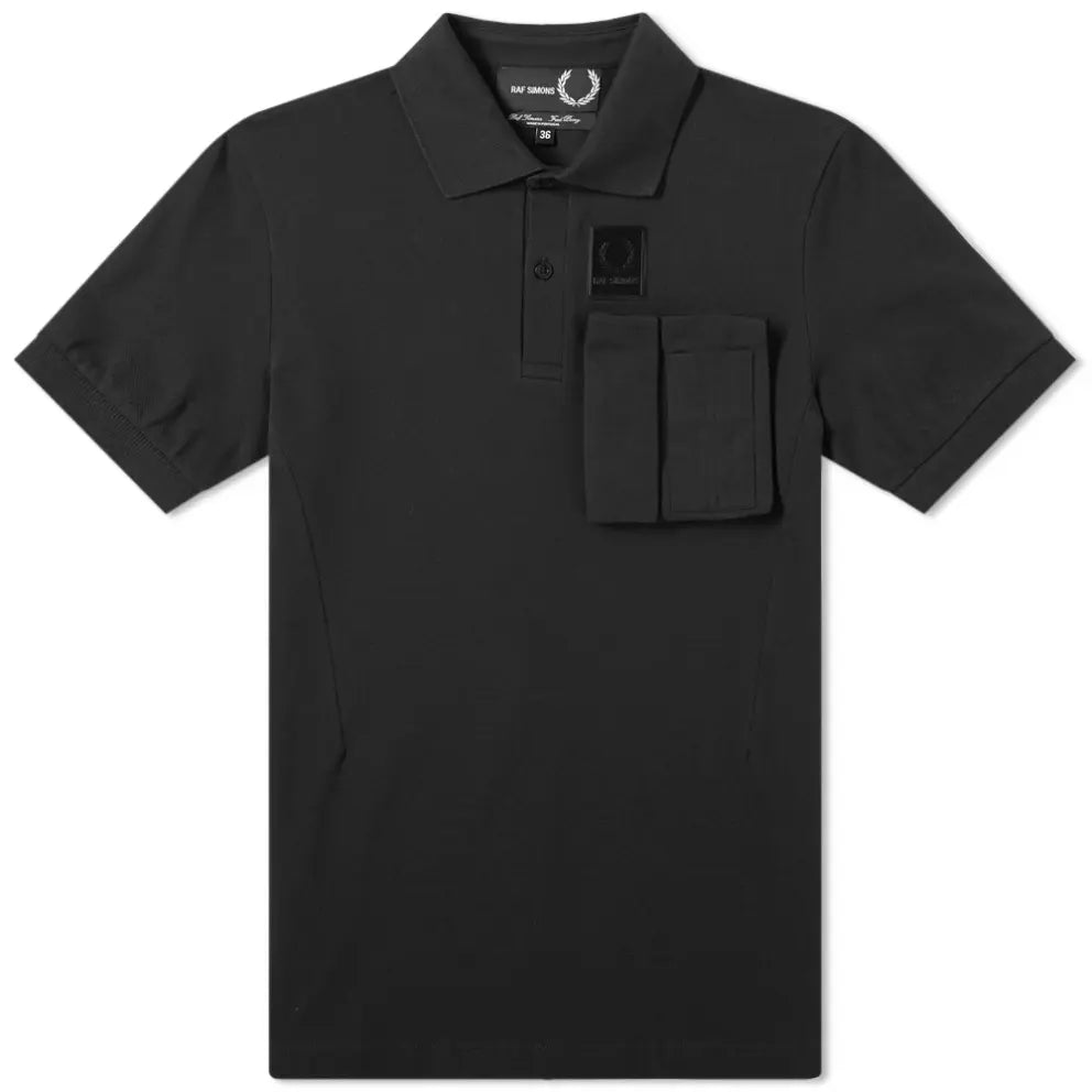 Raf Simons Space Pocket Pique Polo Posers Hollywood