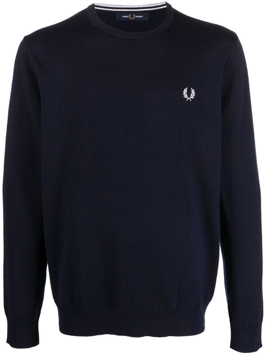 Fred Perry Classic Crew Neck Jumper