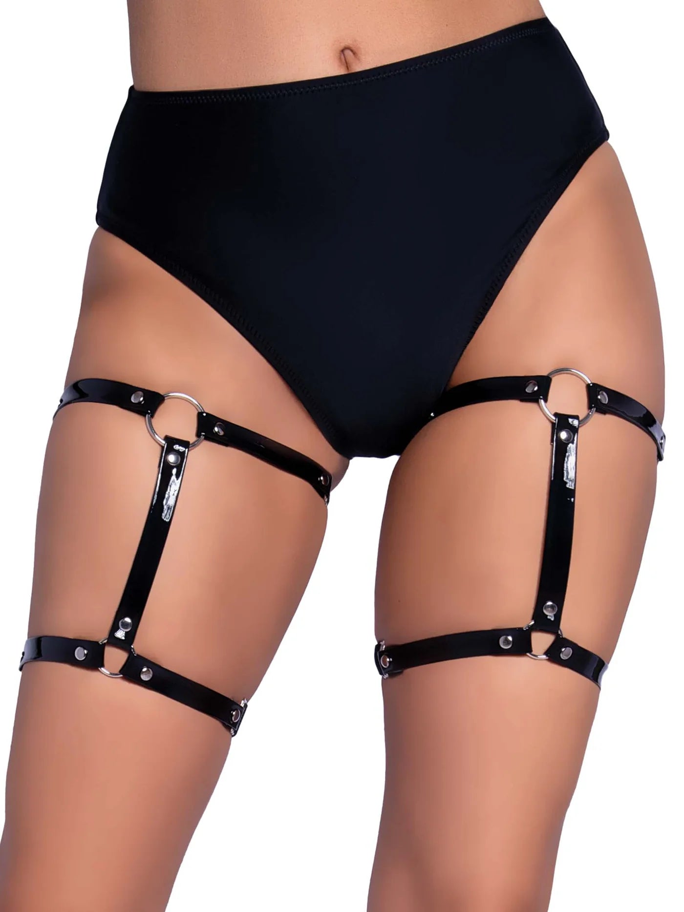Jamie Studded Garter Suspender