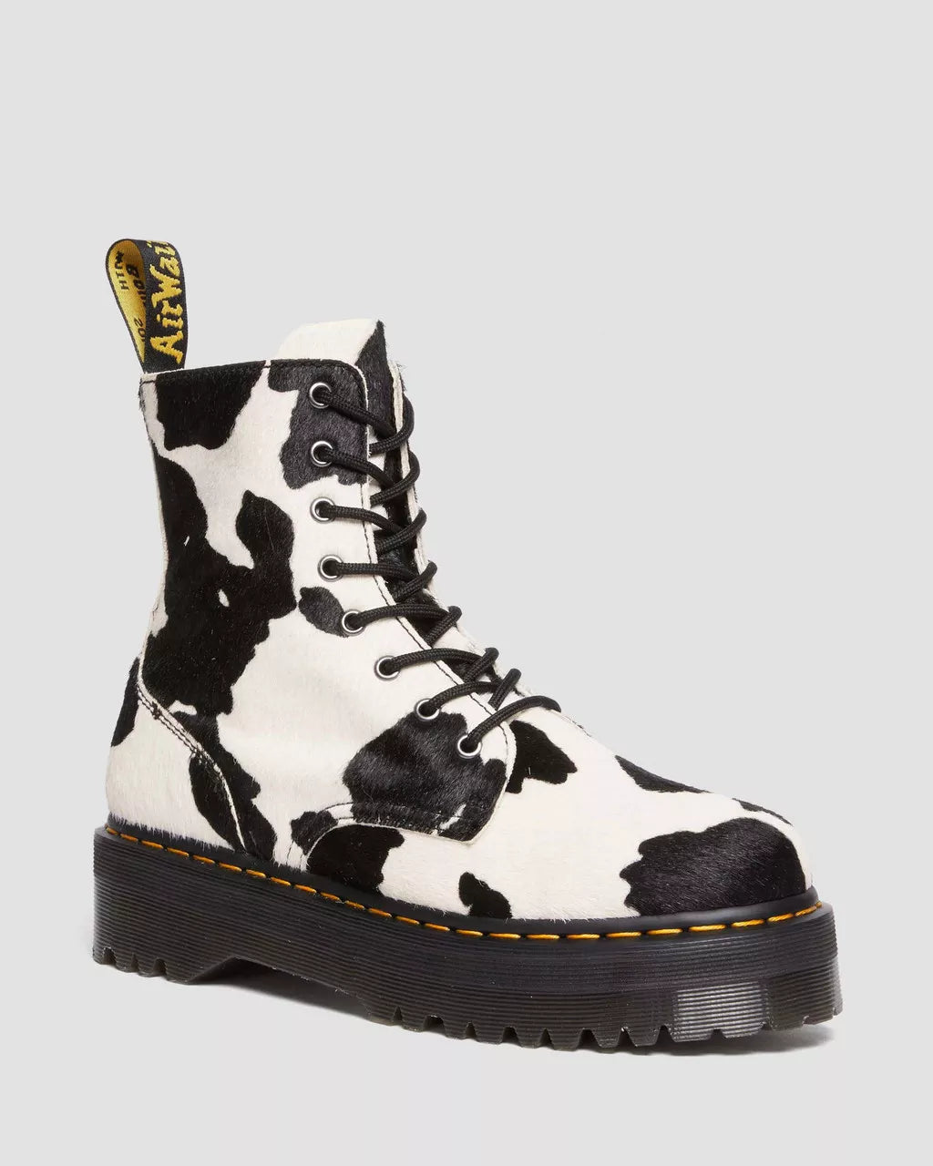 ☆【Dr.Martens】☆JADON HAIR-ON COW PRINT PLATFORM BOOTS☆ Jadon Boot Hair On Cow Print Platform Boots – Posers Hollywood