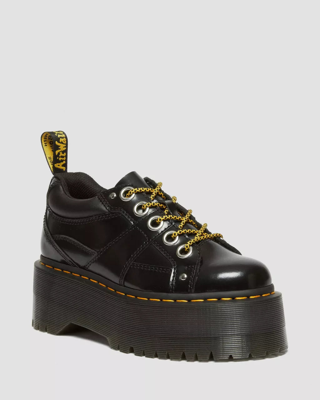 5-i Max Buttero Leather Platform Shoes