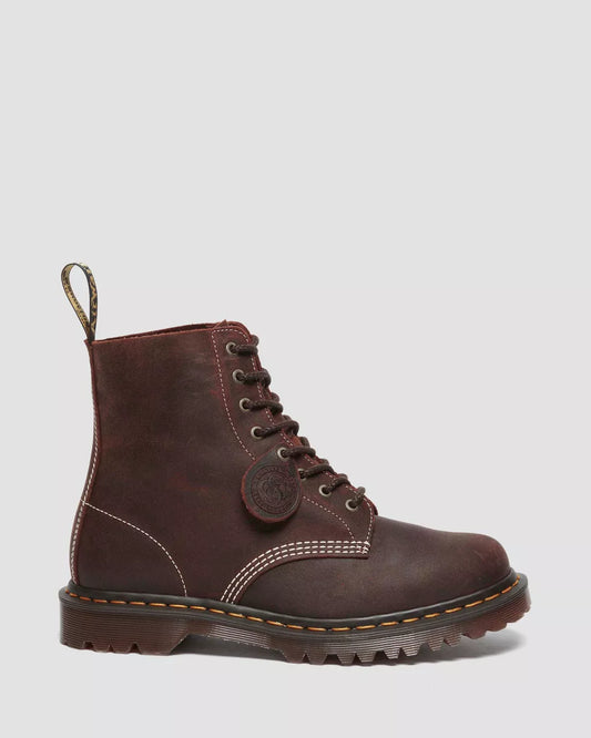 1460 Made in England Wax Commander Lace Up Boots