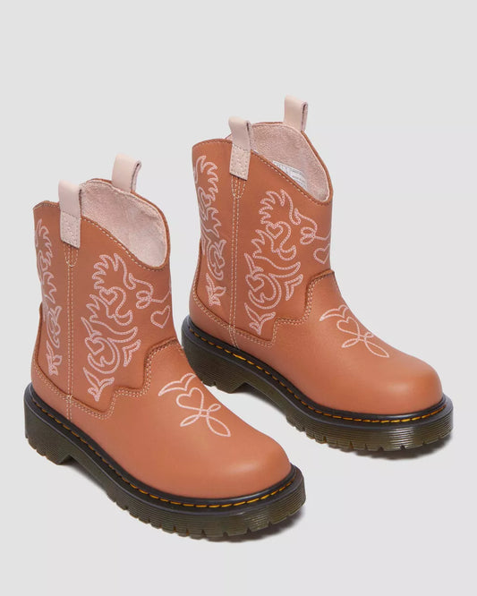 Junior Strixton leather pull-on boots