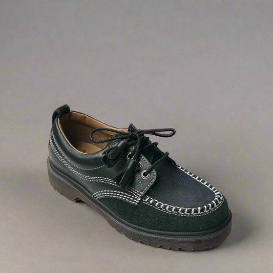 Lowell Suede Moc Toe Shoes