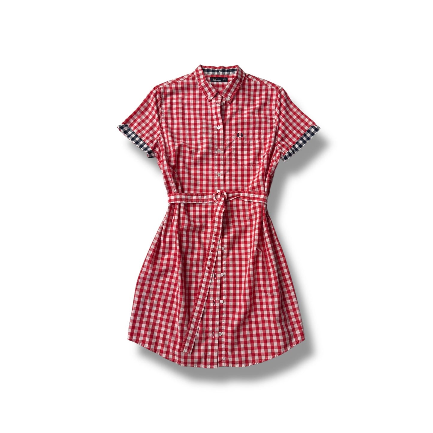 Gingham Button down Dress