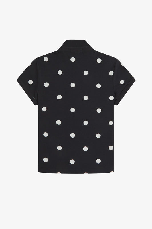 Amy Winehouse Polka Dot Polo Shirt