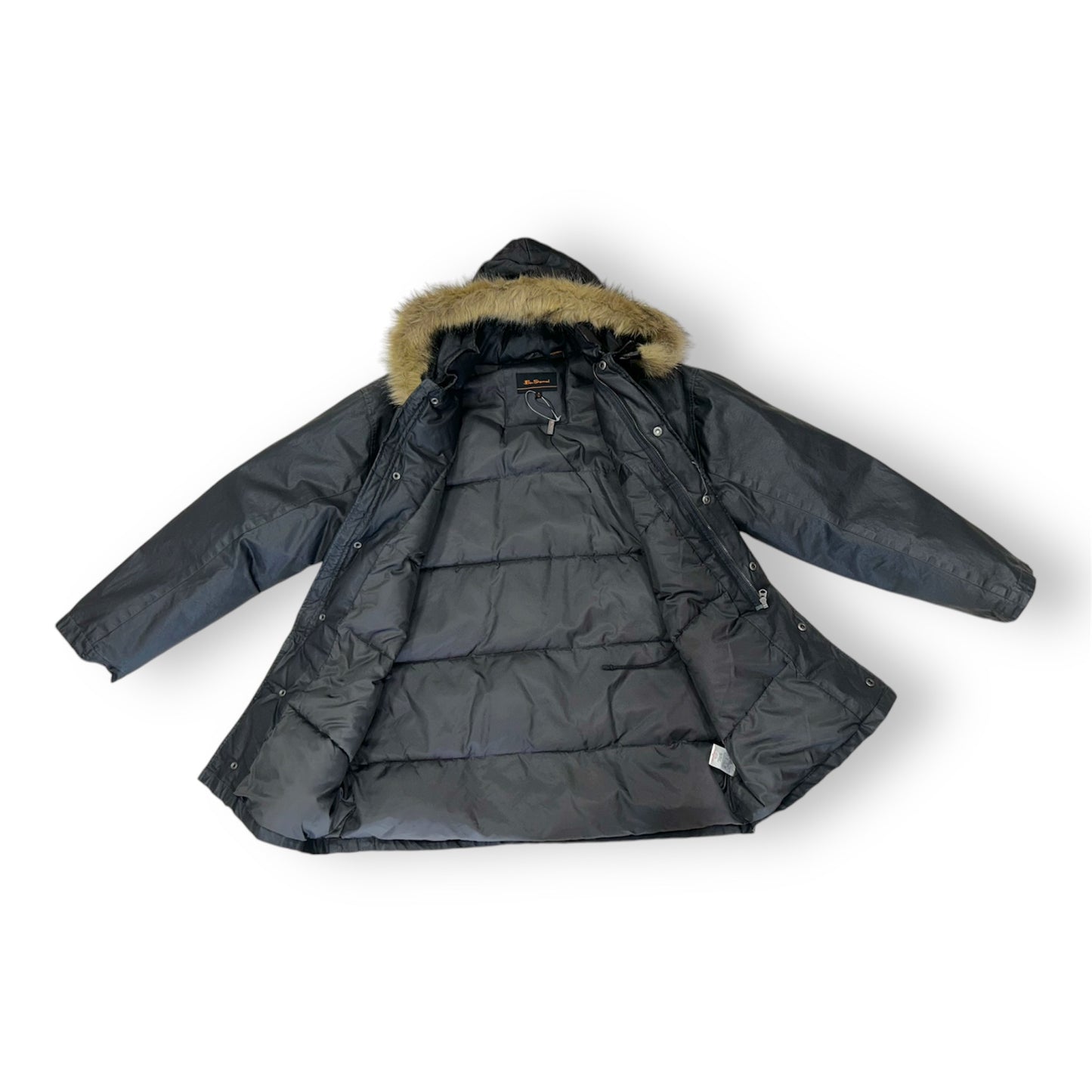 Ben Sherman Parka Gris Anthracite