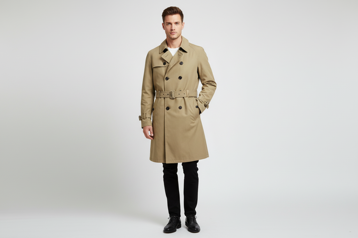 Plectrum By Ben Sherman Trench Coat – Posers Hollywood