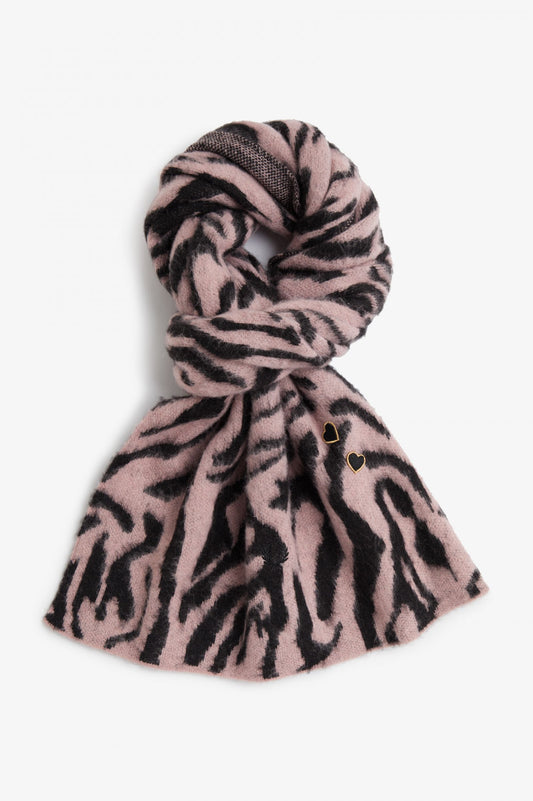 Amy Winehouse Zebra Scarf