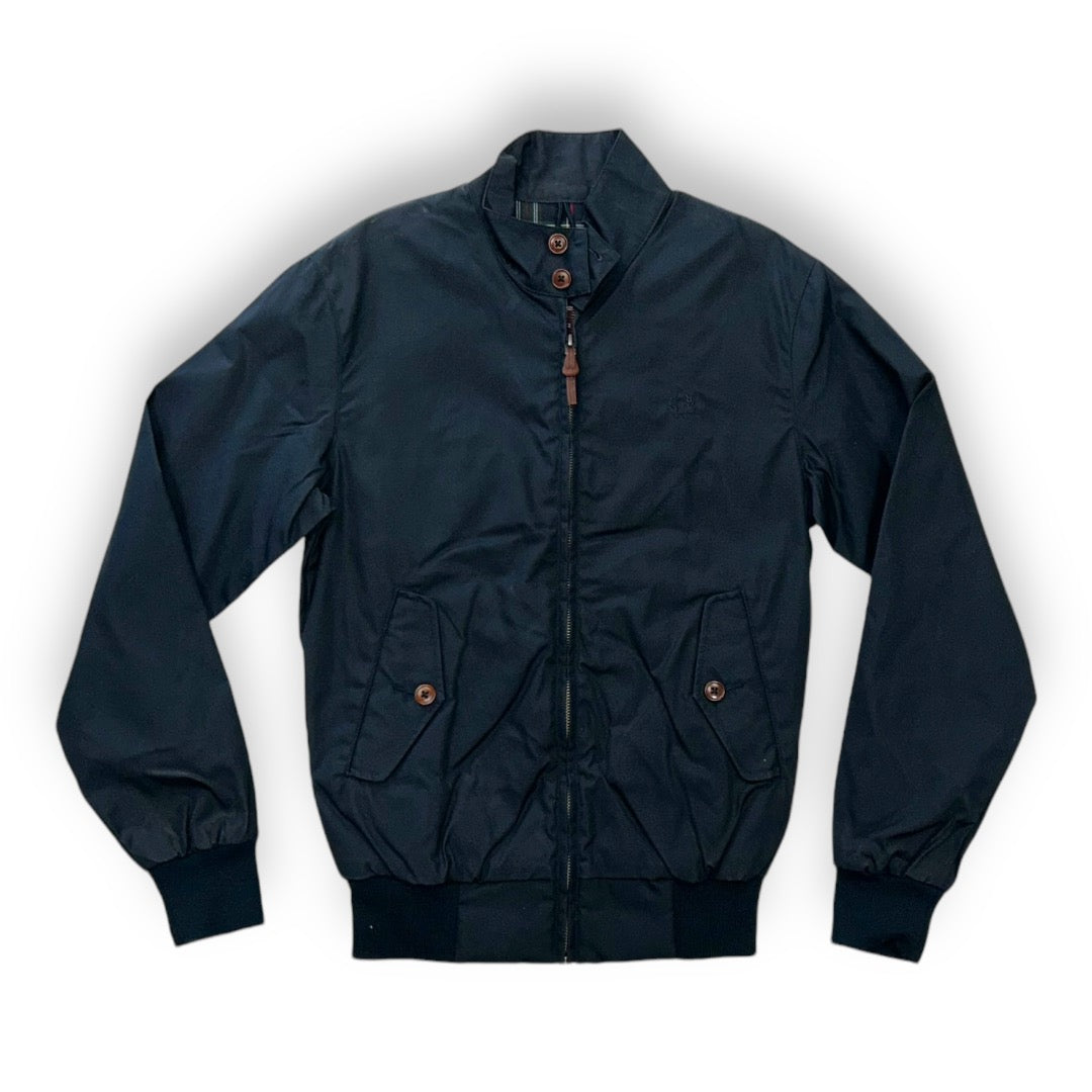 Fred perry waxed harrington jacket on sale