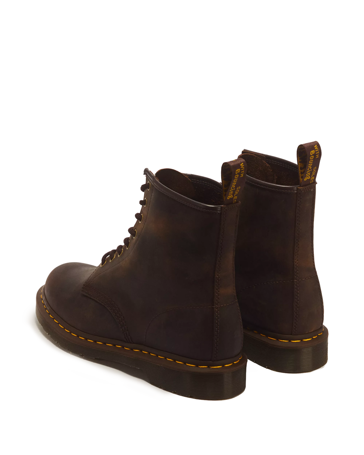 1460 Crazy Horse Leather Lace Up Boots