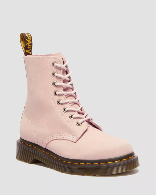 1460 Pascal Powder Pink Nubuck Leather Boots