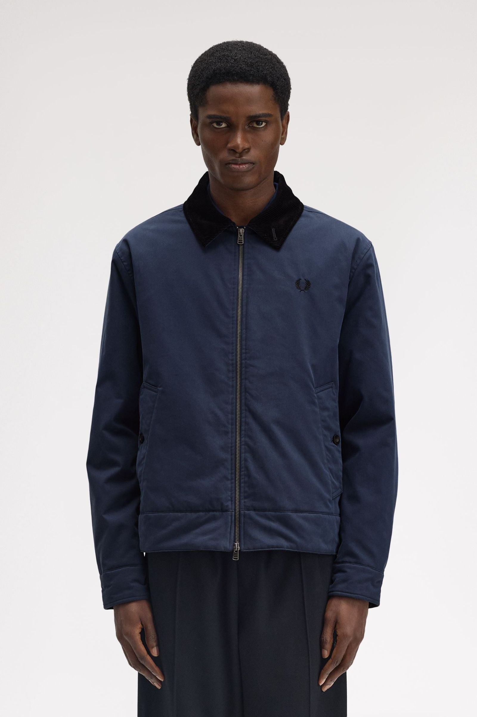 ジャケット・アウター FRED PERRY/RUDIES CABAN JACKET (XS) Fred Perry Cotton Caban Jacket – Posers Hollywood