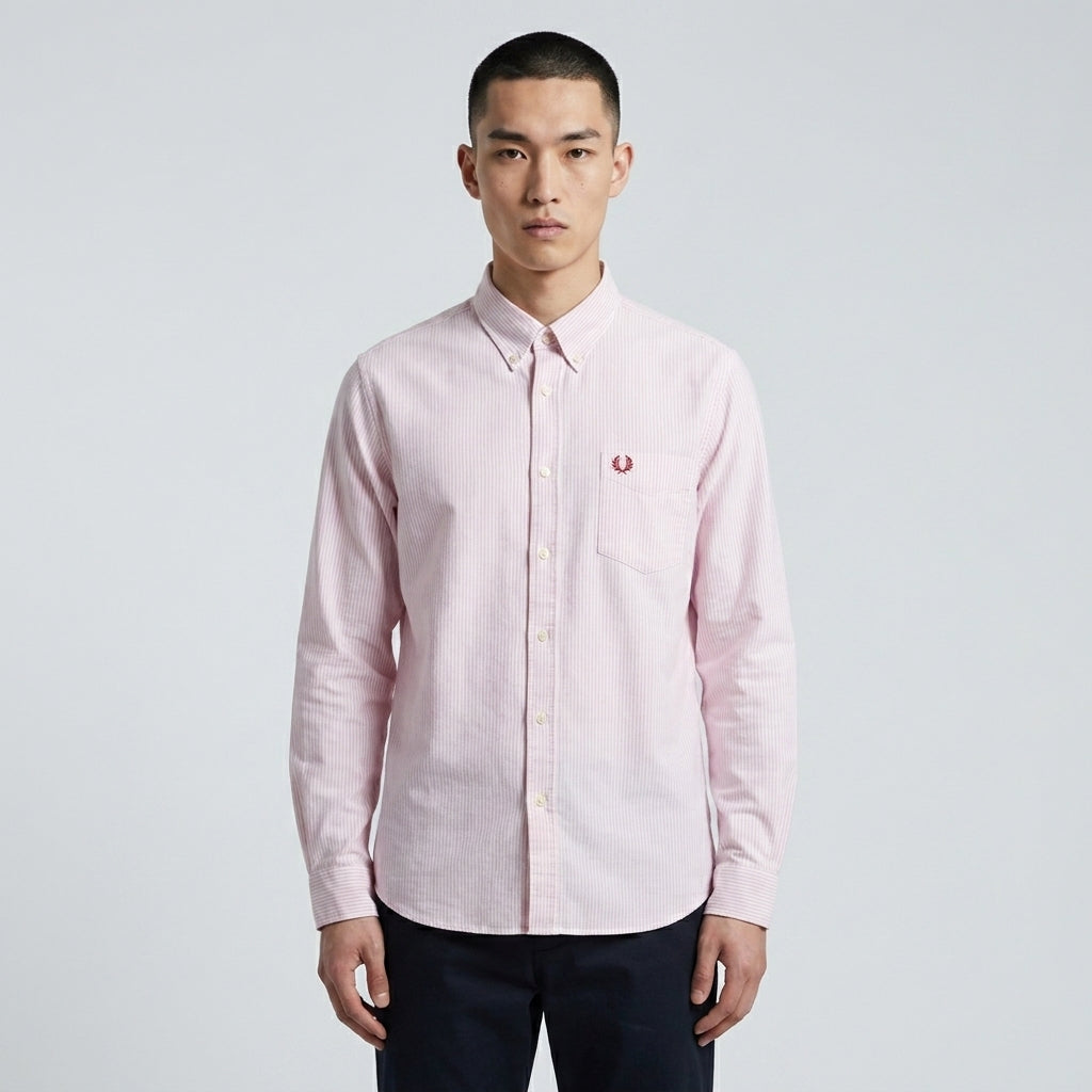 Fred Perry M8320 Striped Oxford Shirt
