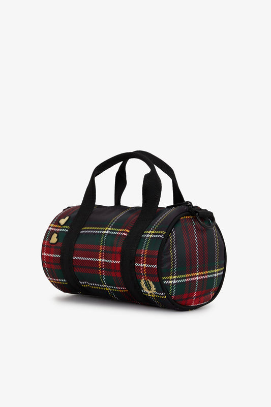Amy Tartan Mini Barrel Bag
