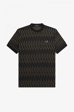 Argyle Jacquard T-Shirt