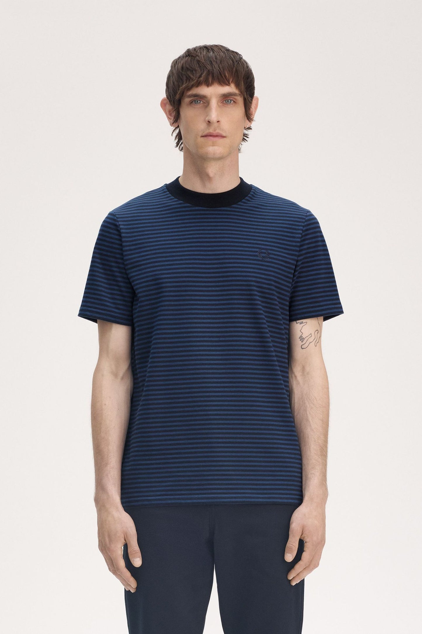 Fine Stripe Heavyweight T-Shirt