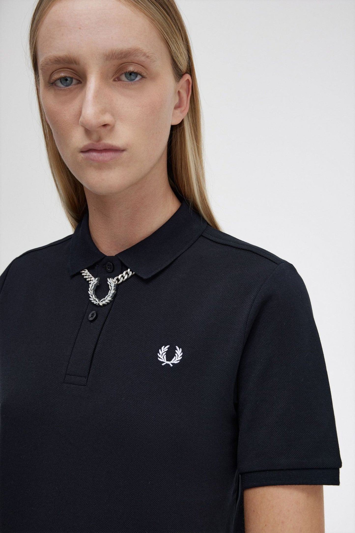 Fred Perry Chunky Laurel Wreath Necklace