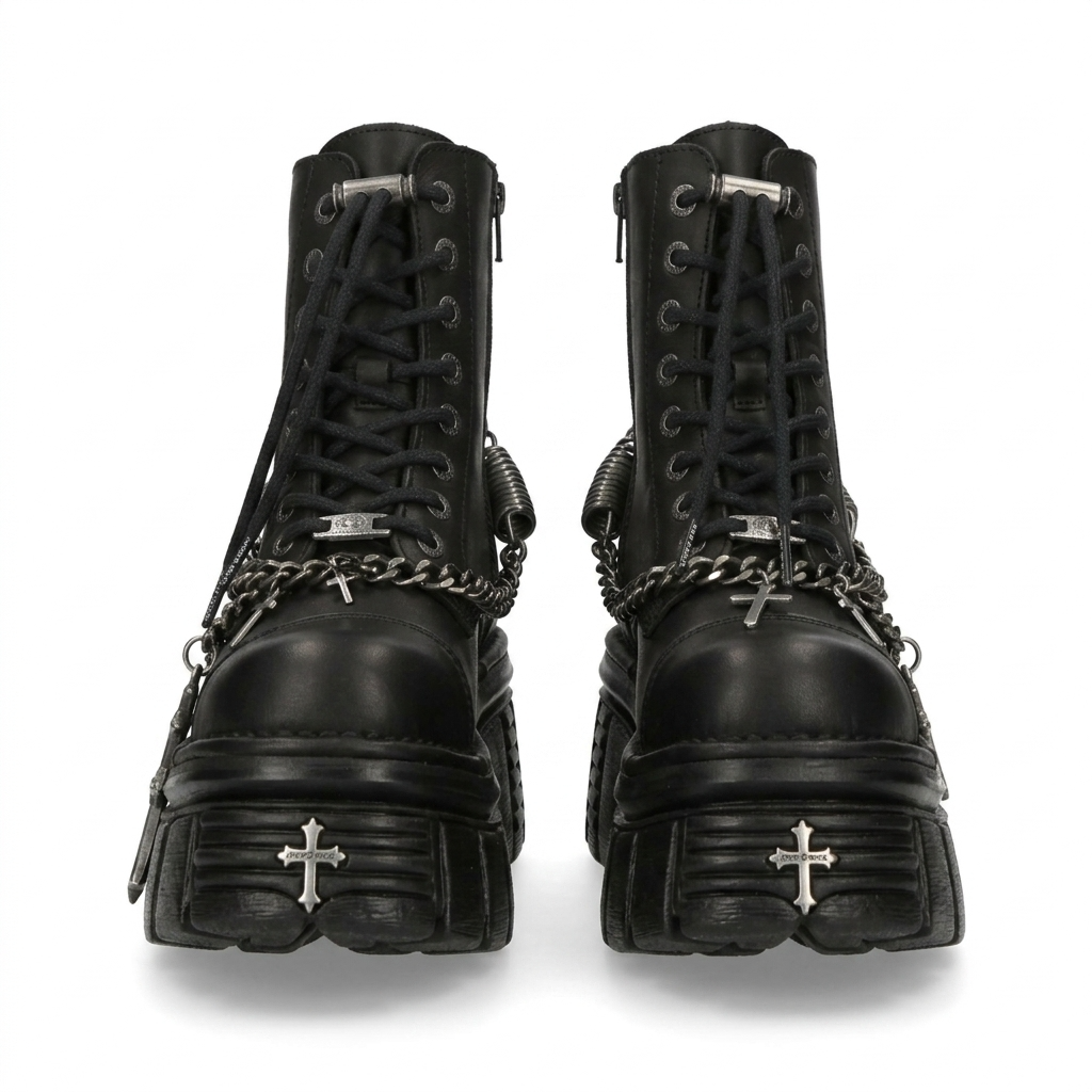 New Rock Boot M-MILI083BI165-C1