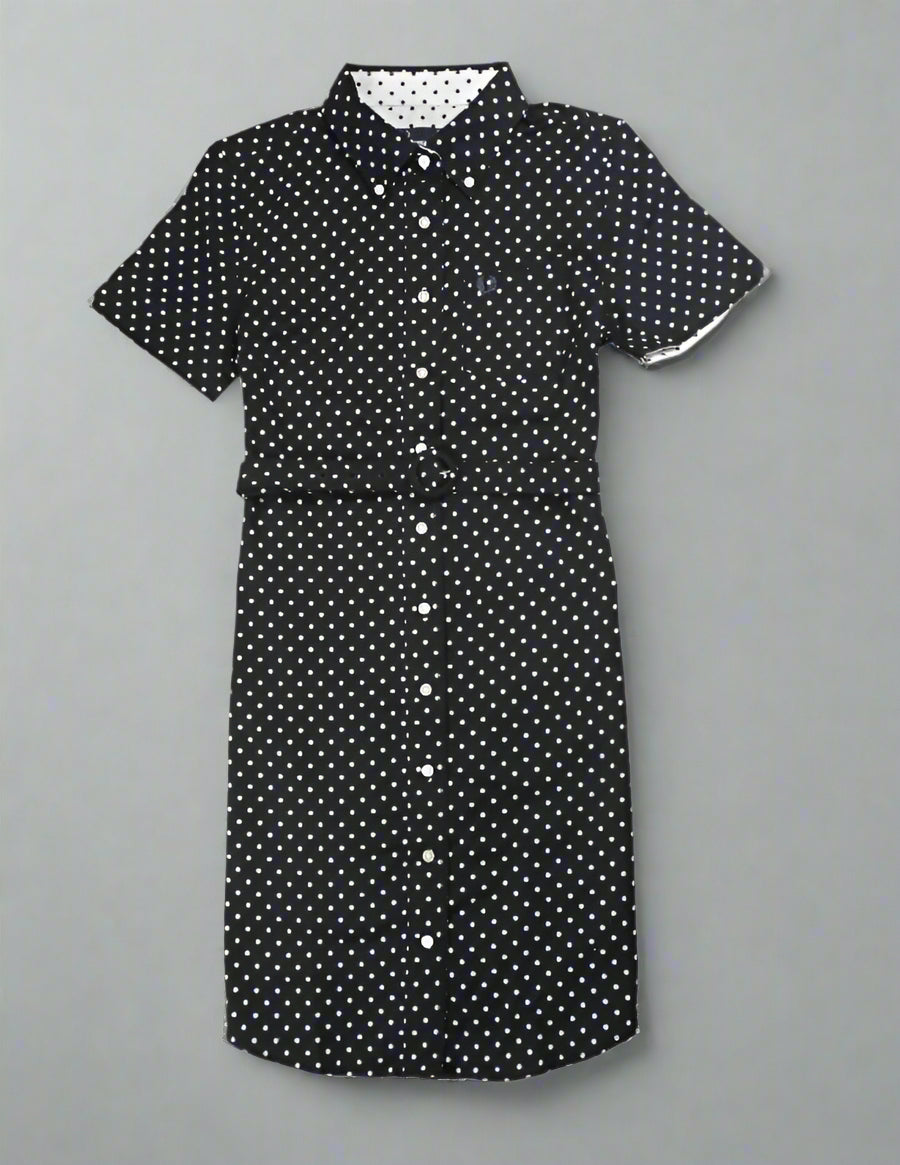 Polka Dot Shirt Dress