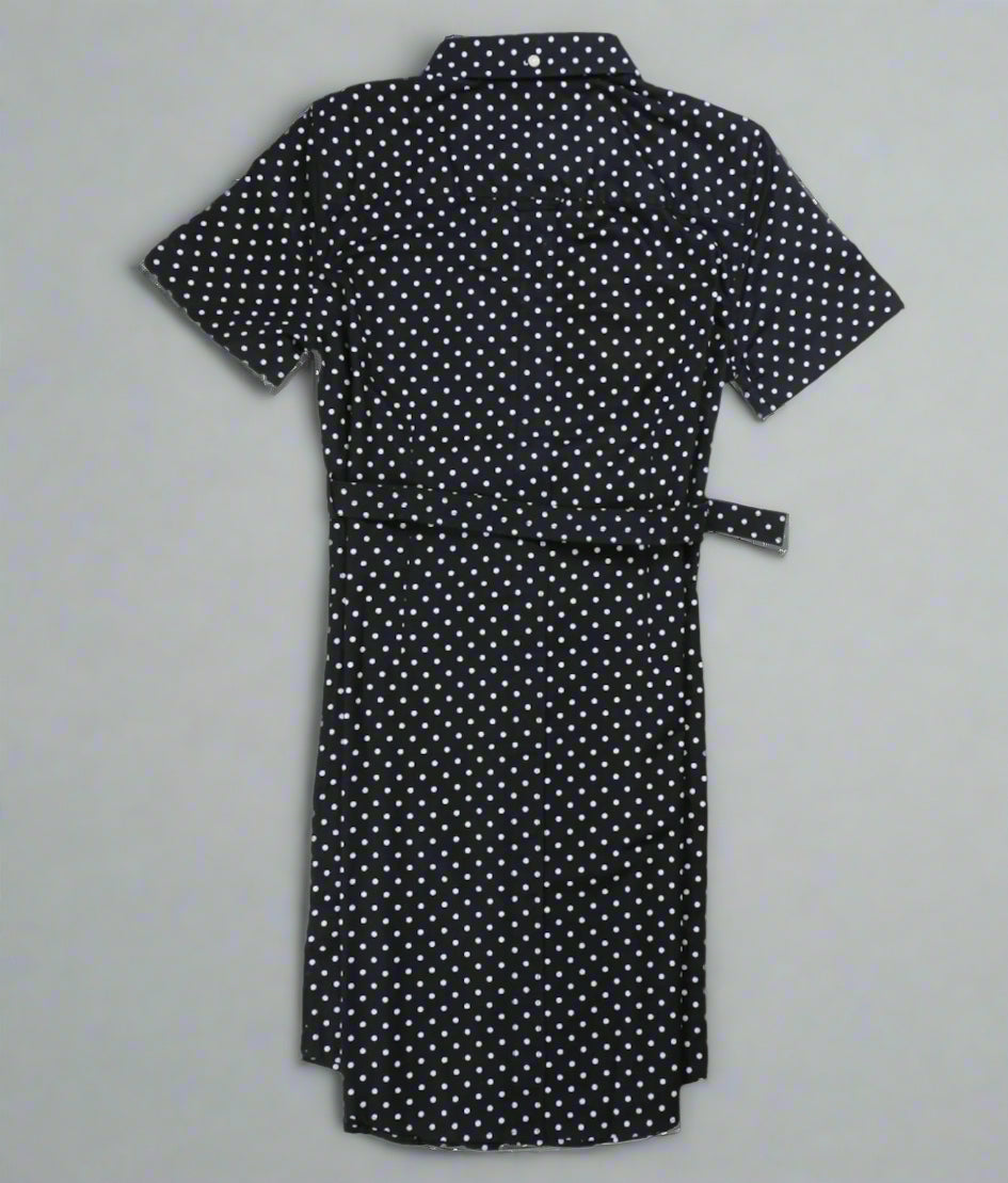 Polka Dot Shirt Dress