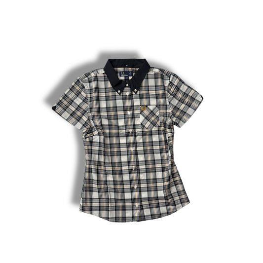 Graphite Marble SS Stuart Tartan Poplin Shirt
