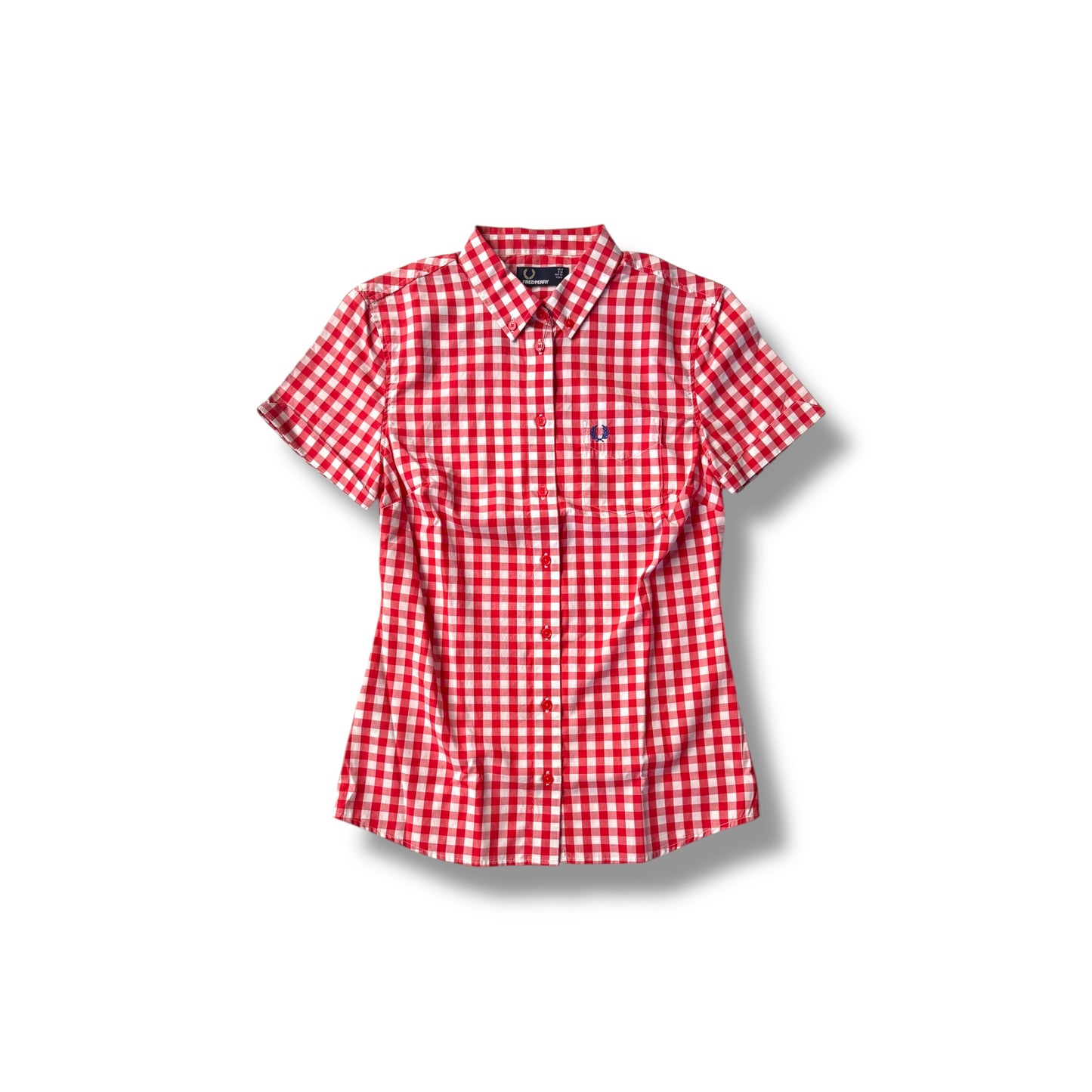 Fred Perry Hibiscus Pink Classic Gingham