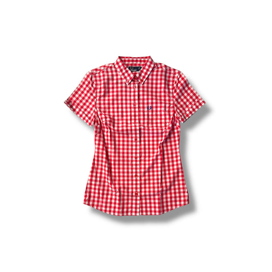Fred Perry Hibiscus Pink Classic Gingham