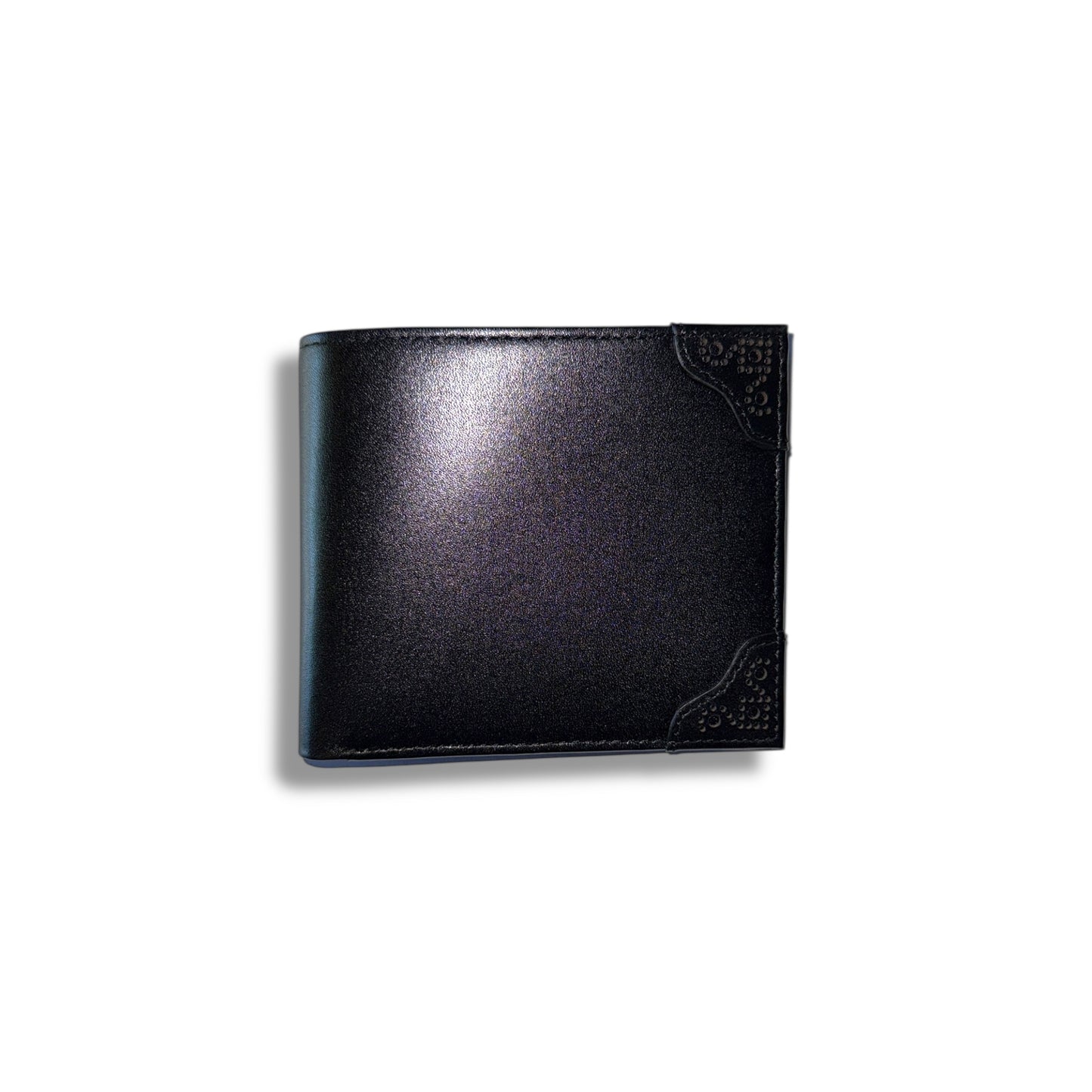 Fred Perry Brogue Detail Billfold Coin Black