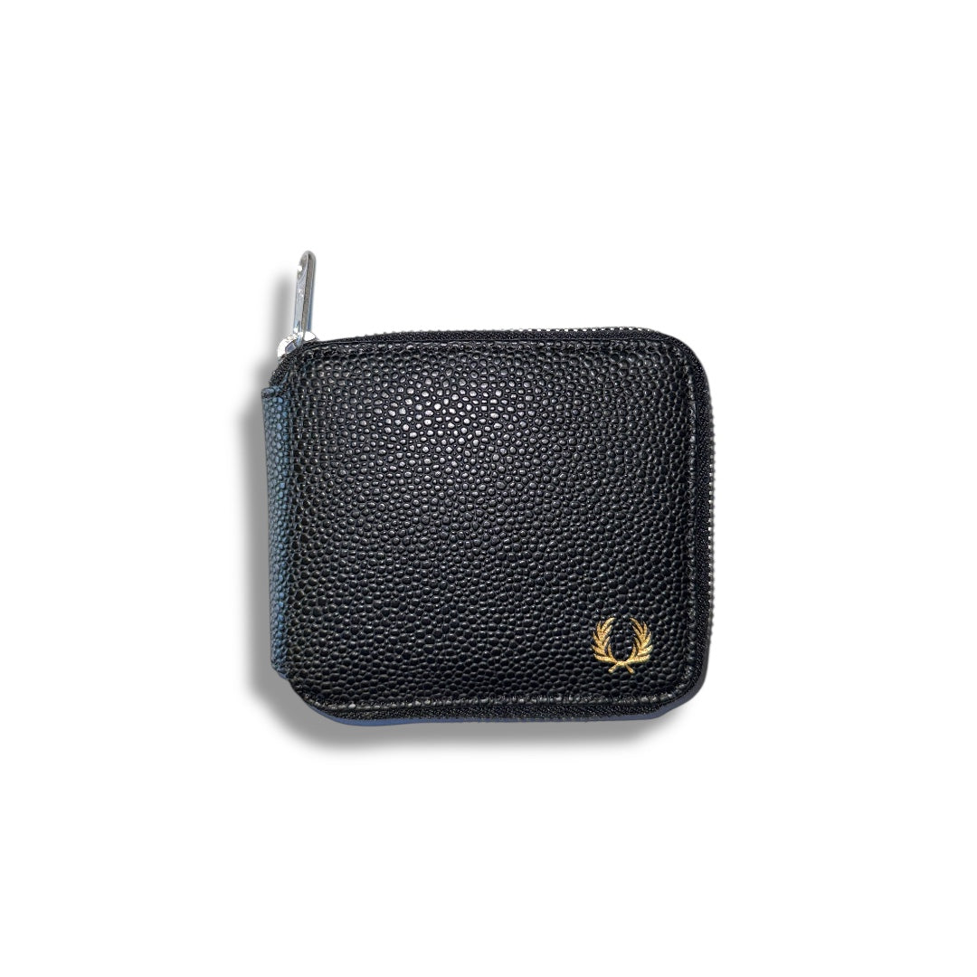 Fred Perry Scotch Grain Zip Around Wallet
