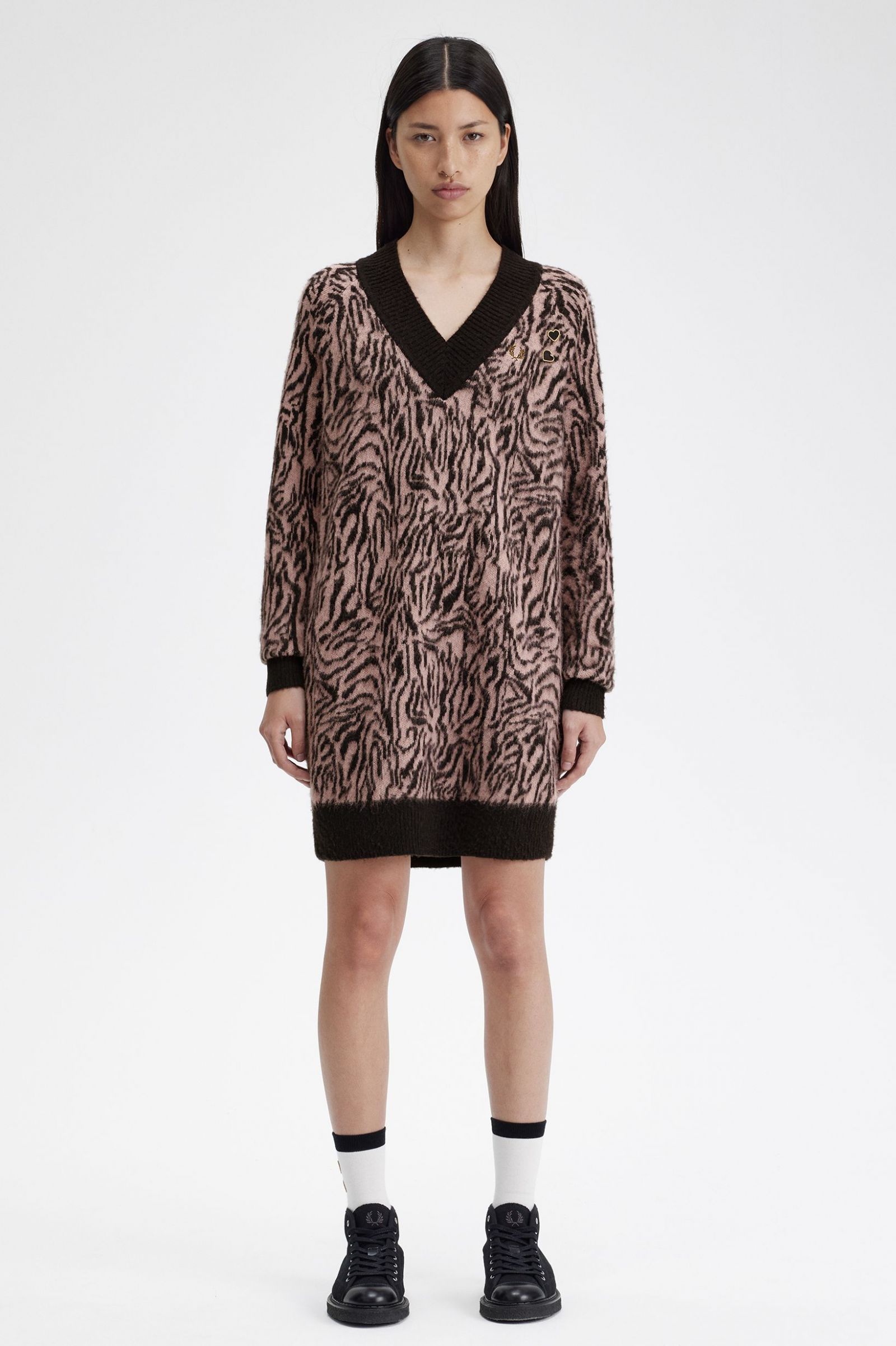 Amy Winehouse Zebra Knitted Dress UK-12 / US-8 Amy Winehouse Zebra Knitted Dress UK-12 / US-8