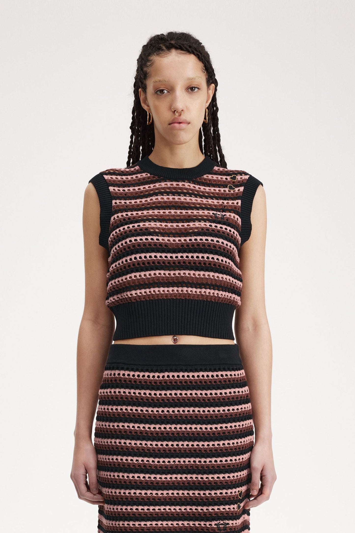 Amy Winehouse Open-Knit Tank