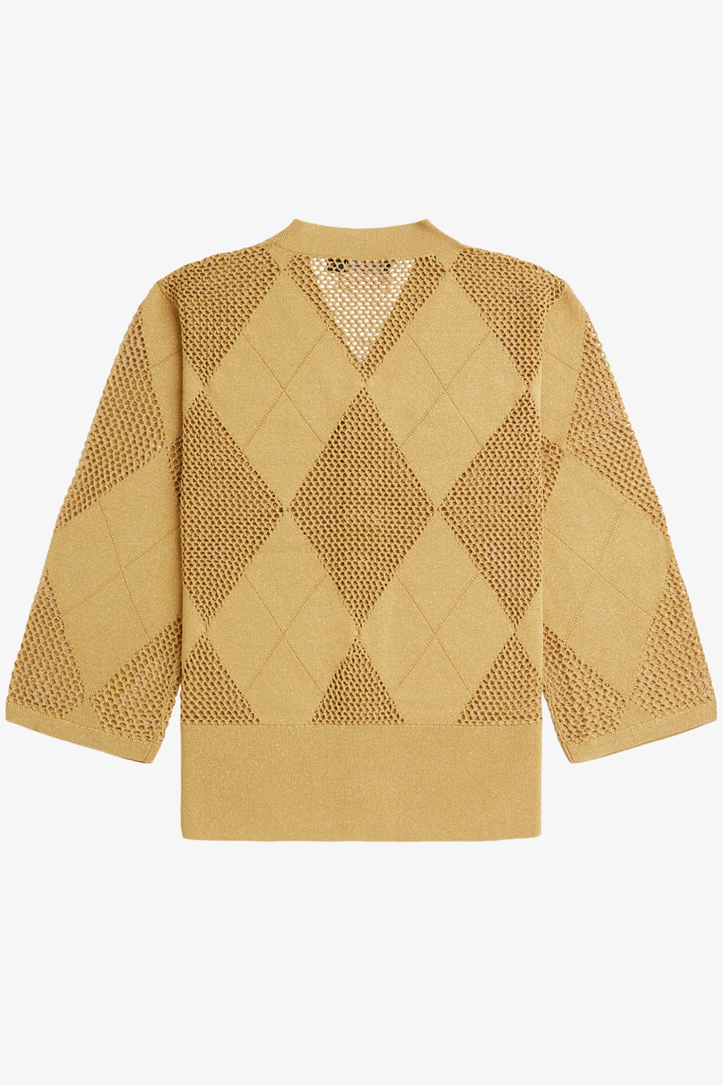 Amy Winehouse Argyle Knitted Cardigan