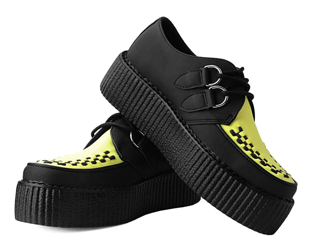 T.U.K Black & Yellow Viva Mondo Creeper