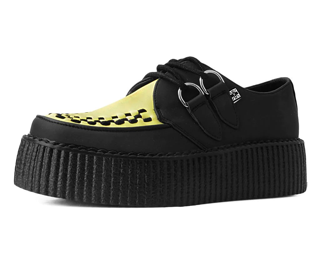 T.U.K Black & Yellow Viva Mondo Creeper