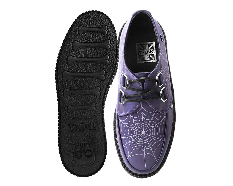 T.U.K Midnight Chameleon Glow Spiderweb Mondo Creeper