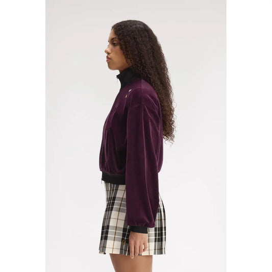 Fred Perry X Amy Winehouse Velour Track Jacket