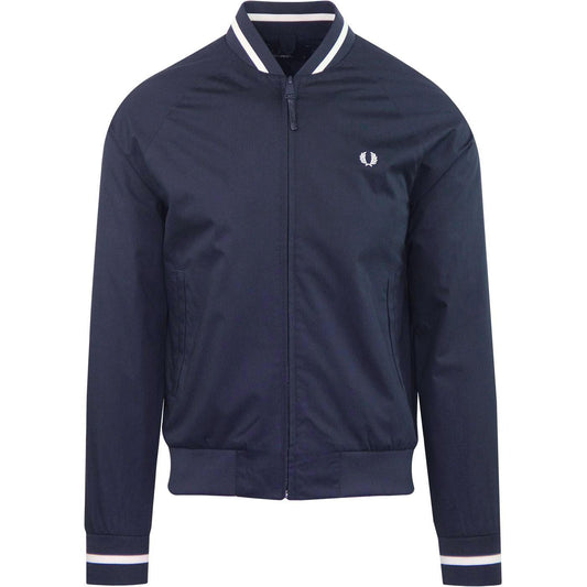 Fred Perry Made in England Navy  Tennis Bomber Jacket