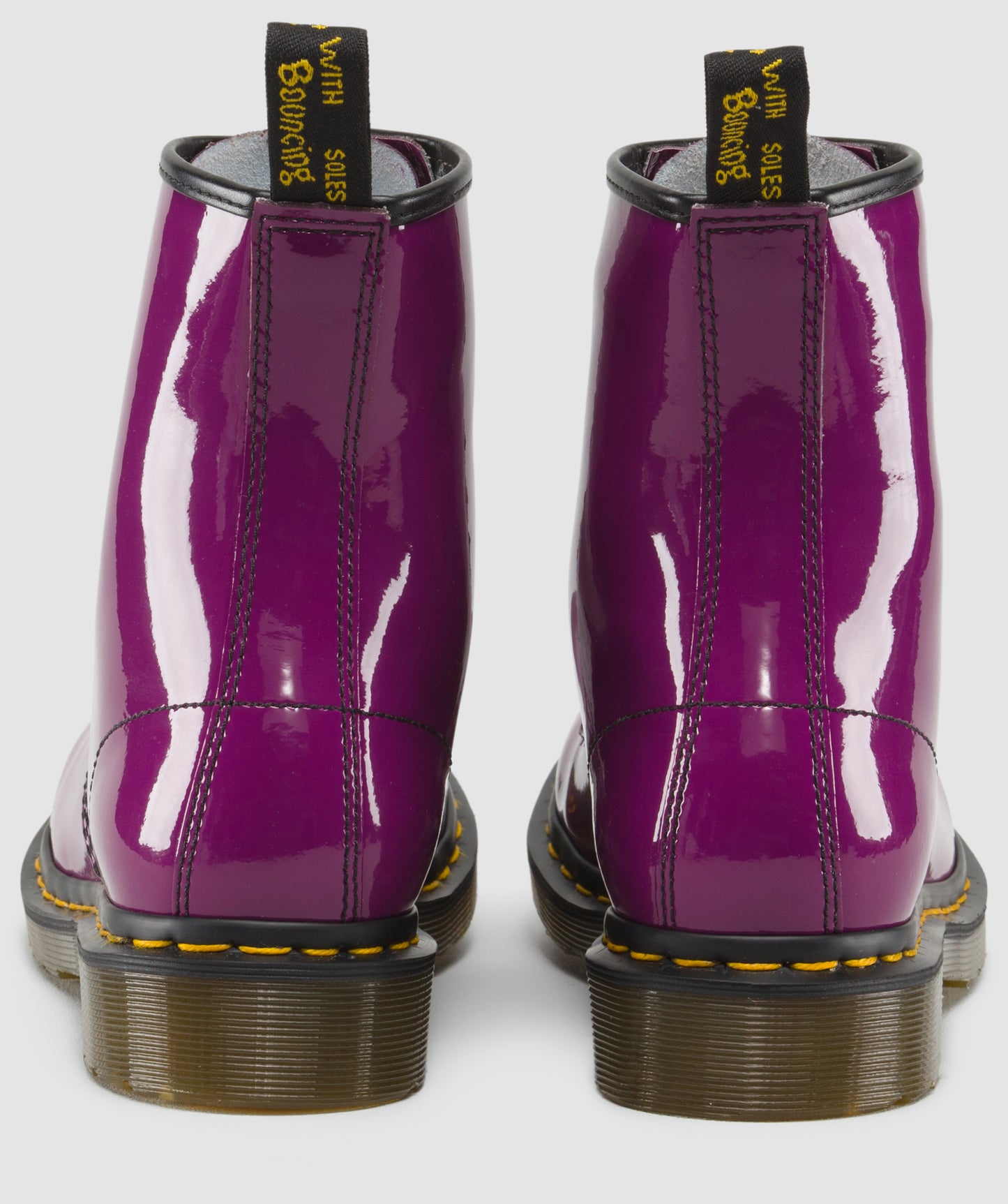 1460 PURPLE PATENT BOOT