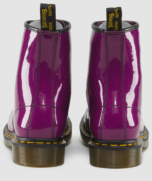 1460 PURPLE PATENT BOOT