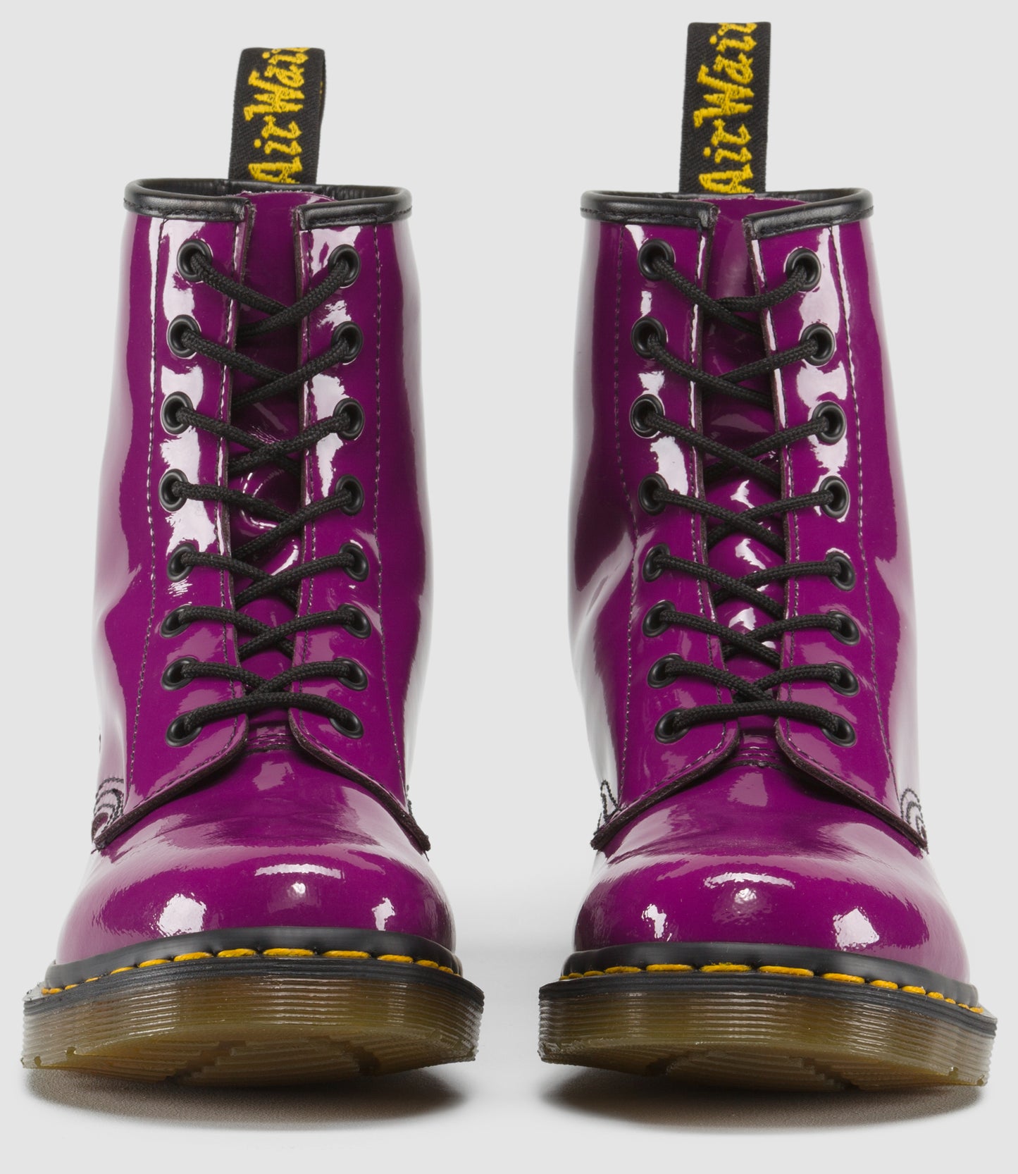 1460 PURPLE PATENT BOOT