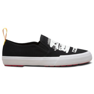 TOOMEY SXP BLACK+WHITE PRETTY VACANT CANVAS SHOE