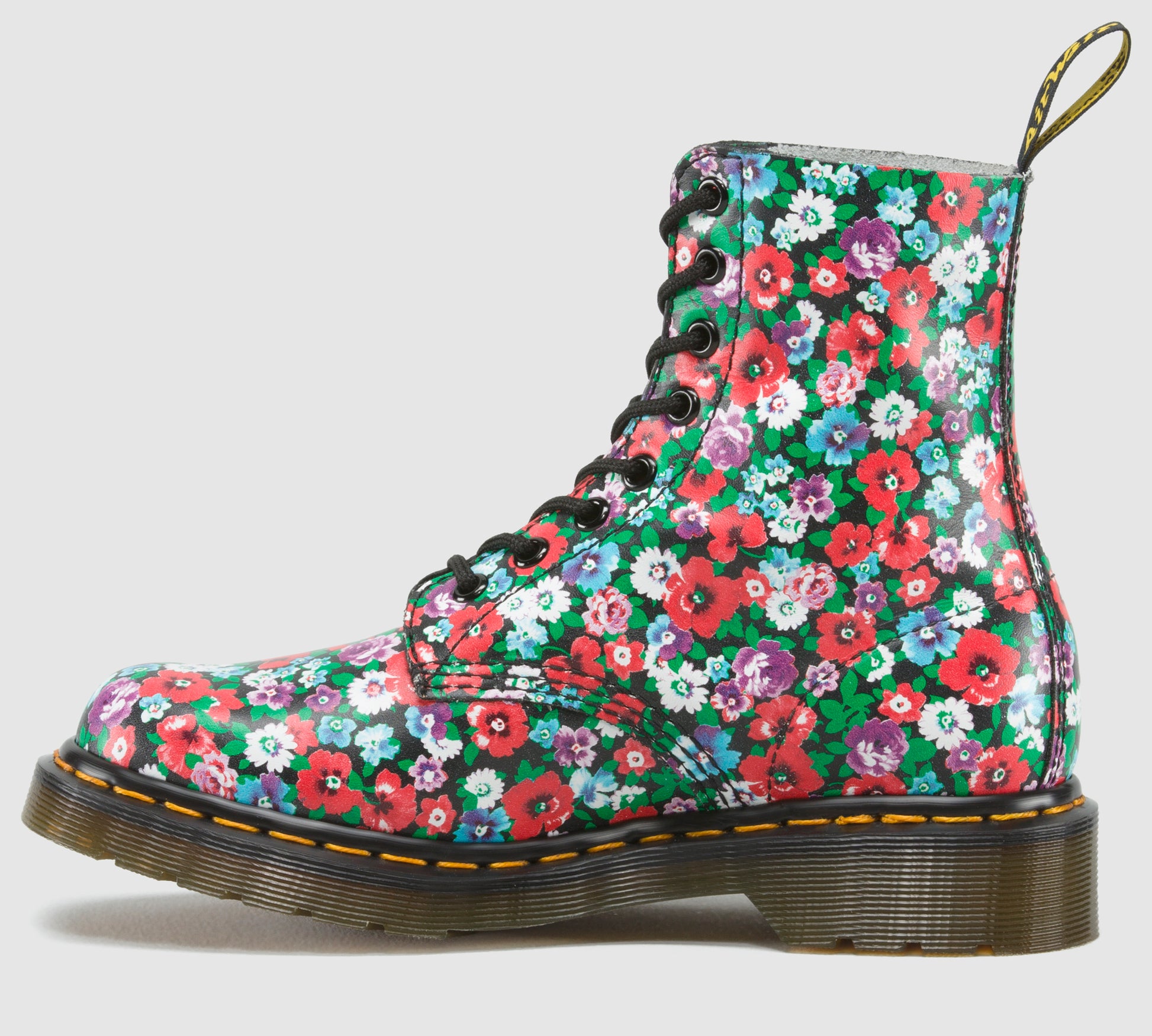 1460 PASCAL BLACK WILDPOPPY BOOT
