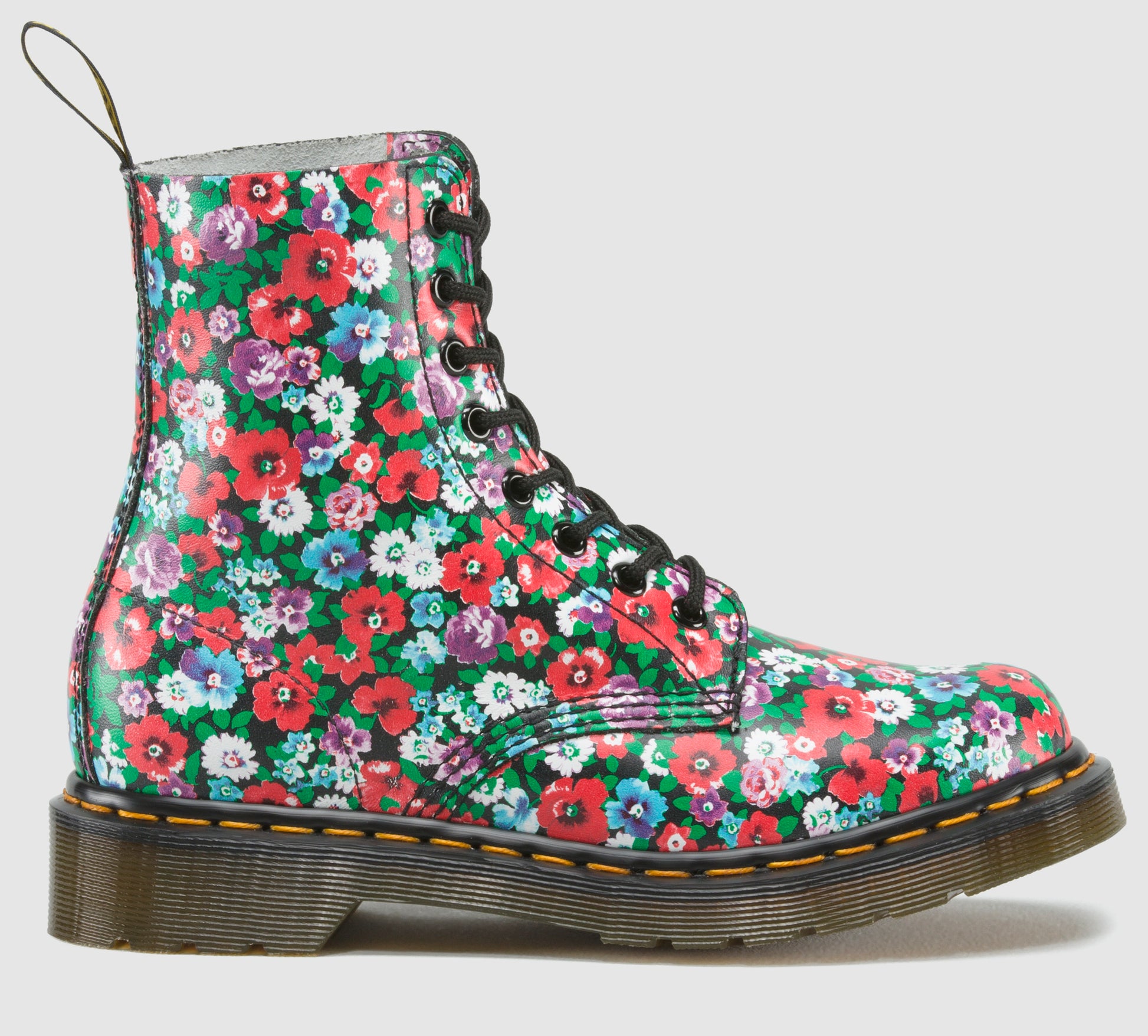 1460 PASCAL BLACK WILDPOPPY BOOT