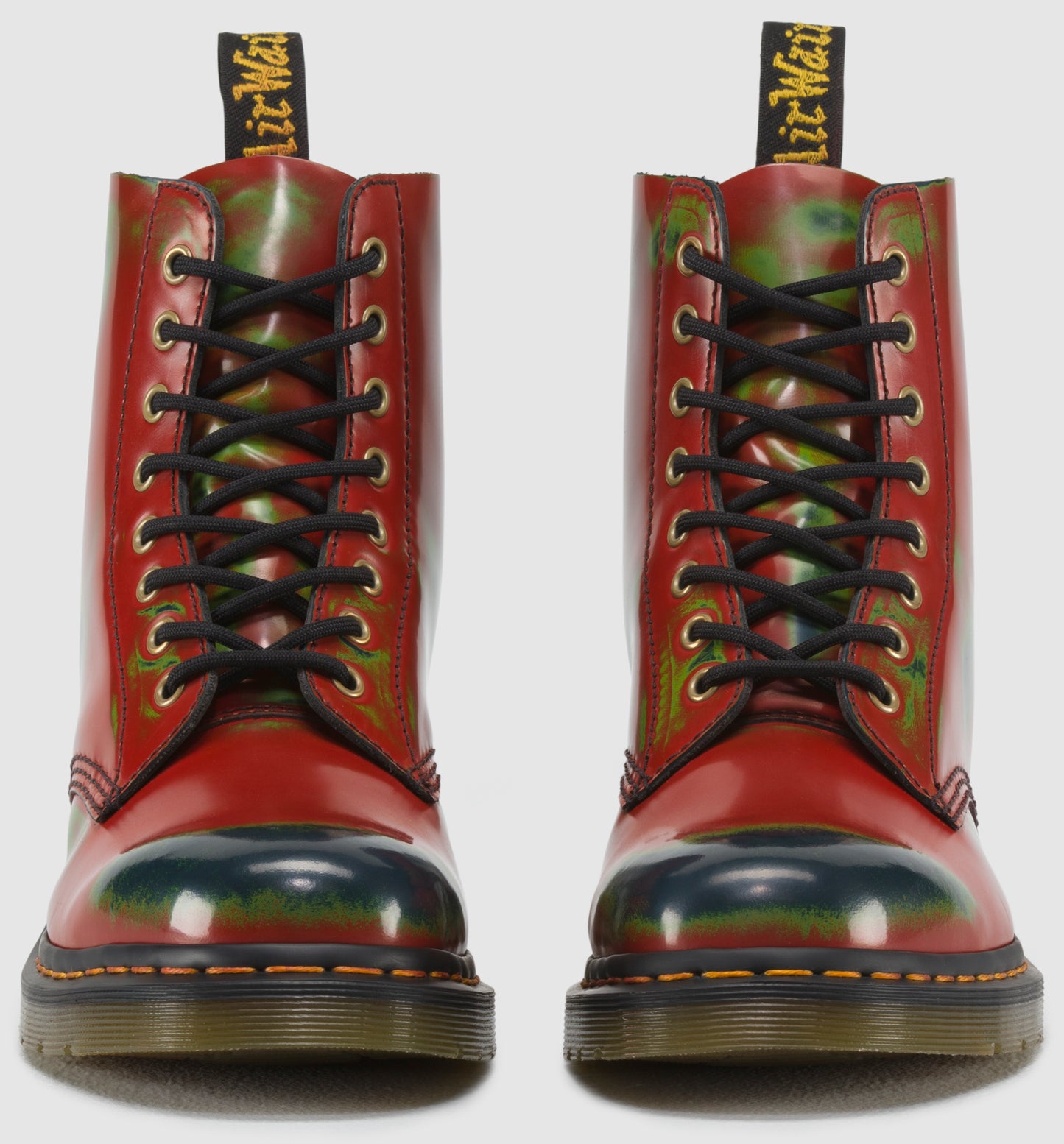 1460 PASCAL RED+GREEN+NAVY MULTI COLOUR RUB OFF BOOT