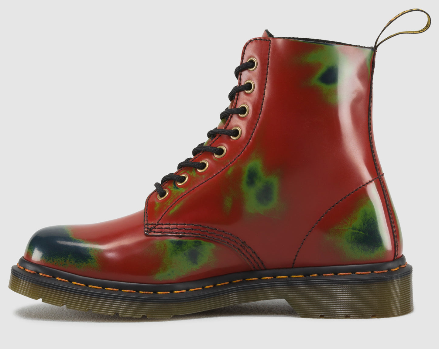 1460 PASCAL RED+GREEN+NAVY MULTI COLOUR RUB OFF BOOT