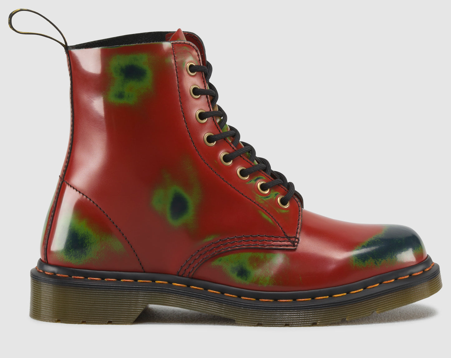 1460 PASCAL RED+GREEN+NAVY MULTI COLOUR RUB OFF BOOT