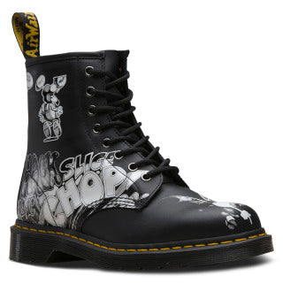 1460 RG BW BLACK+WHITE BACKHAND BOOT