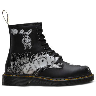 1460 RG BW BLACK+WHITE BACKHAND BOOT